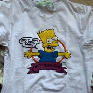 Off-White Bart Simpson